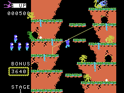 Roc 'N Rope screenshot 5 for Colecovision